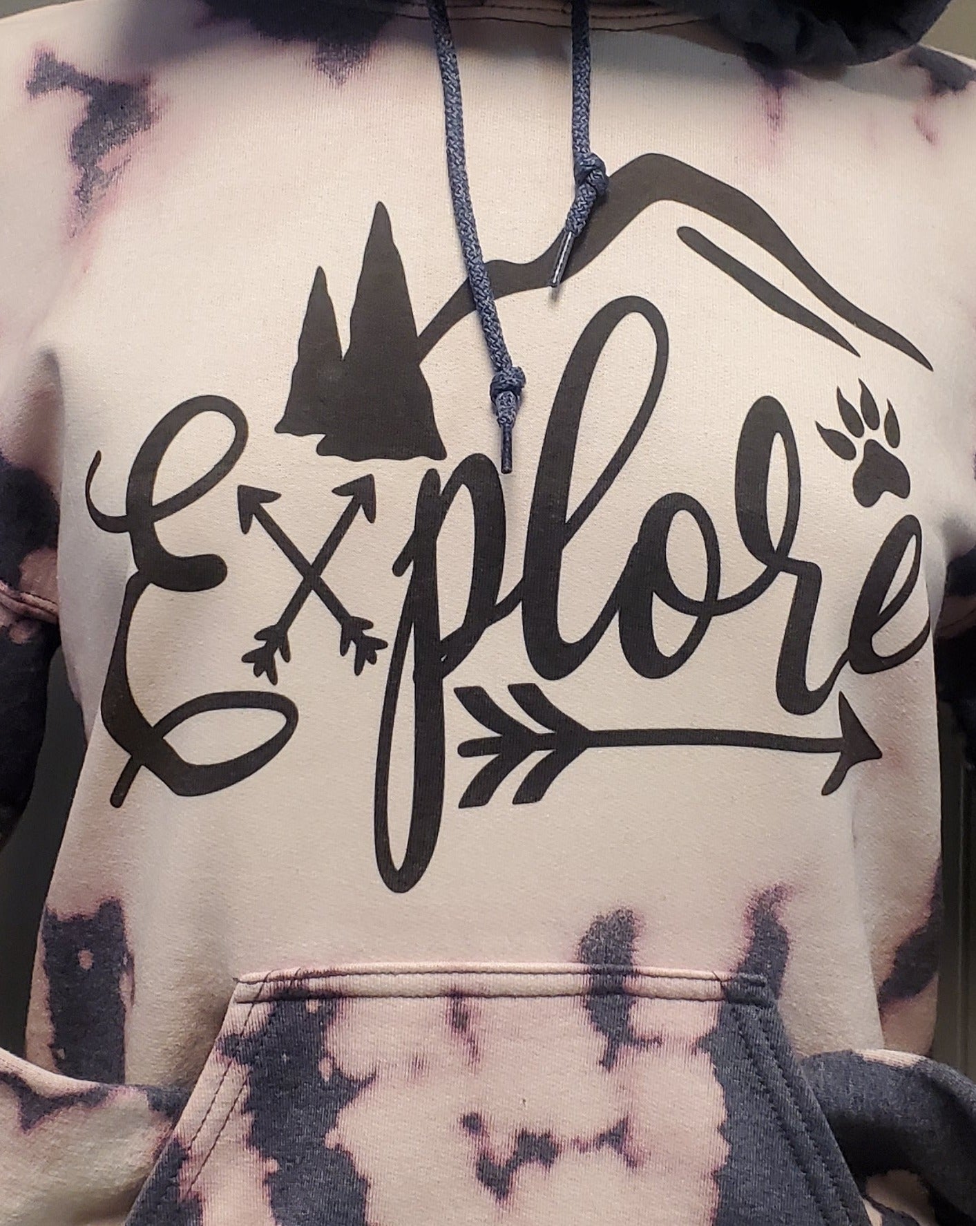 Explore Bleached Hoodie