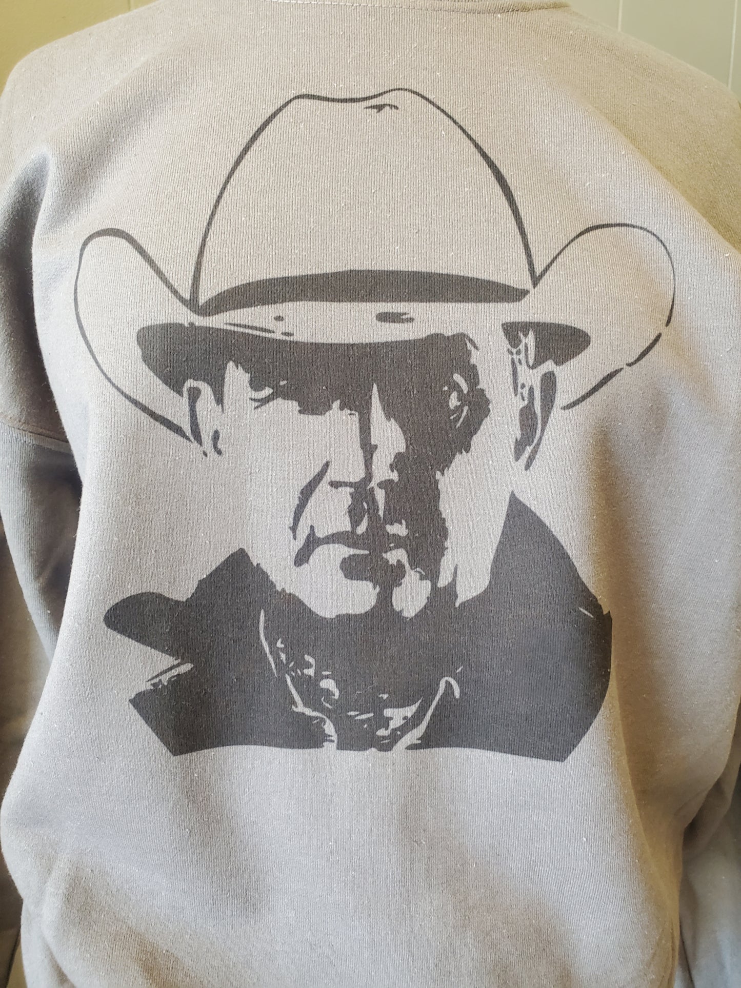 John Dutton Silhouette Yellowstone Sweatshirt