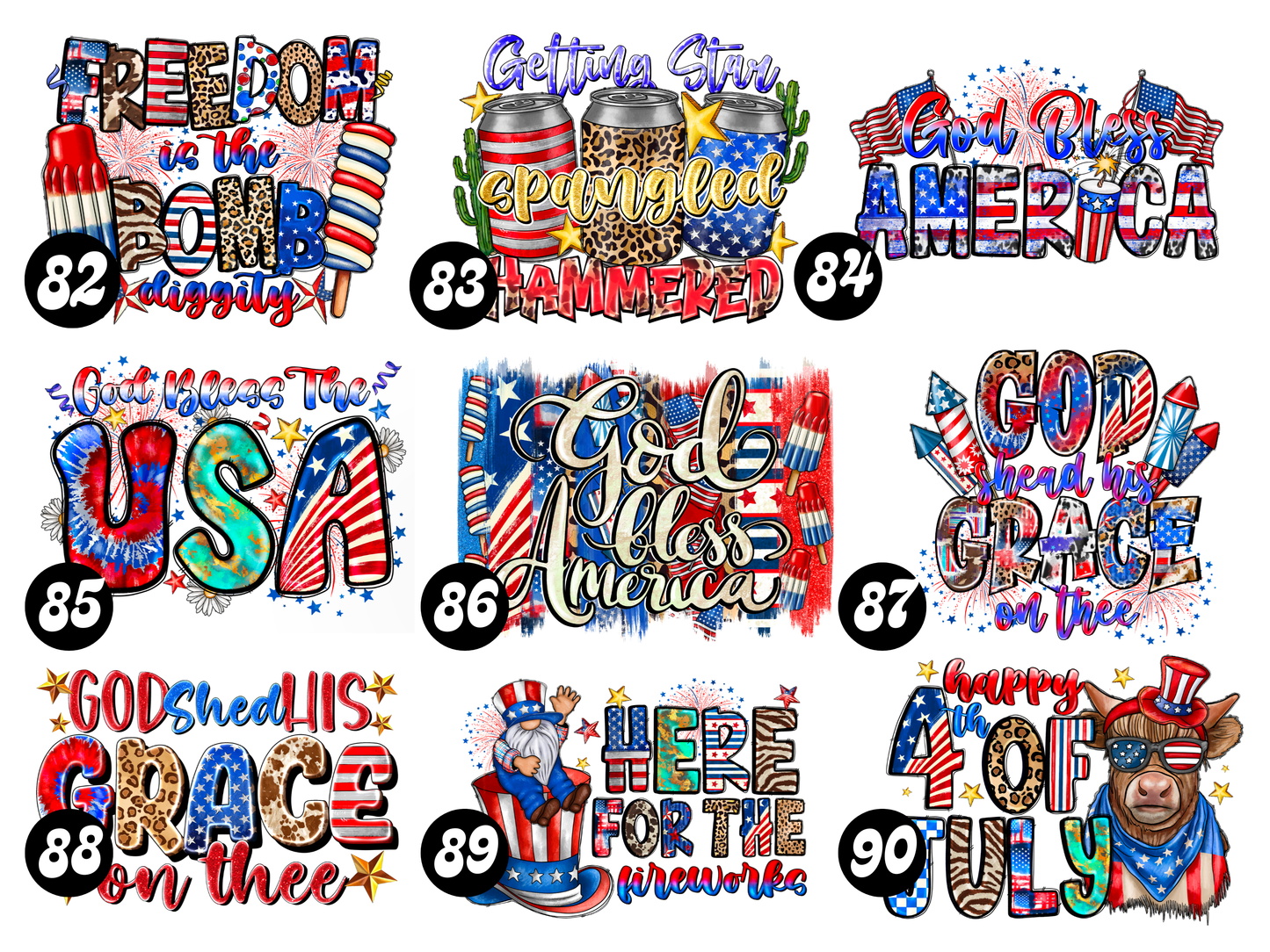 DESIGN CHOICES 4TH OF JULY