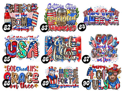 DESIGN CHOICES 4TH OF JULY