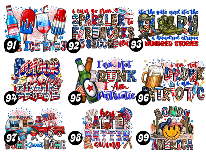 DESIGN CHOICES 4TH OF JULY
