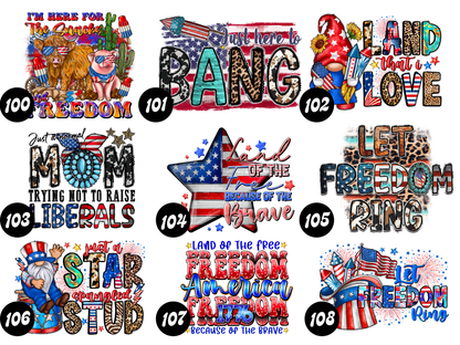 DESIGN CHOICES 4TH OF JULY