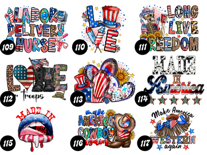 DESIGN CHOICES 4TH OF JULY