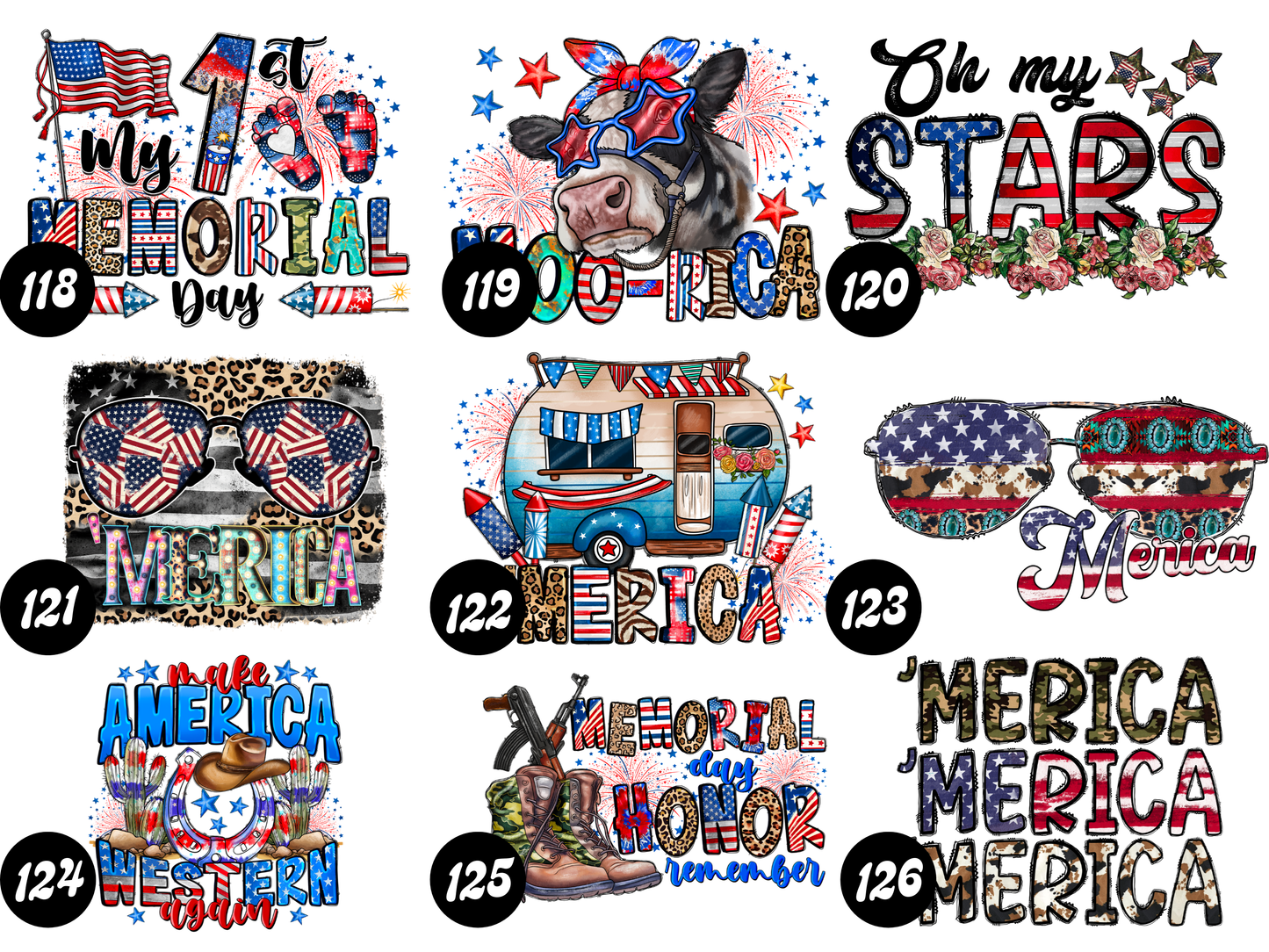DESIGN CHOICES 4TH OF JULY