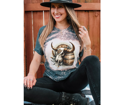 WESTERN BULL SKULL #14