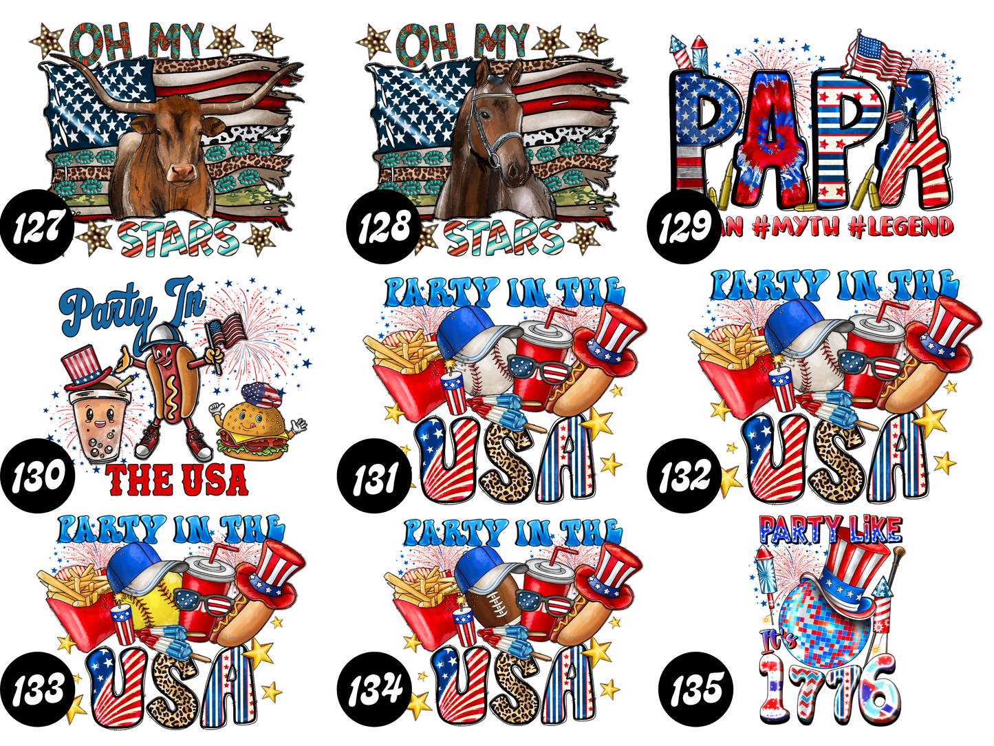 DESIGN CHOICES 4TH OF JULY