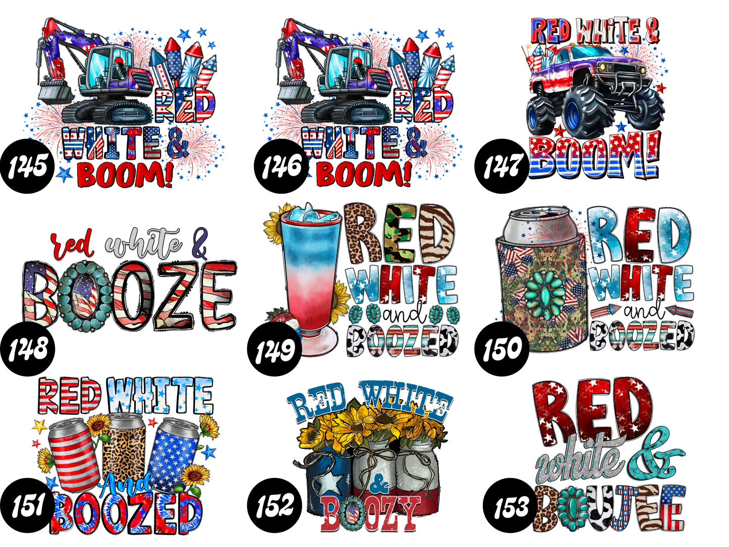 DESIGN CHOICES 4TH OF JULY