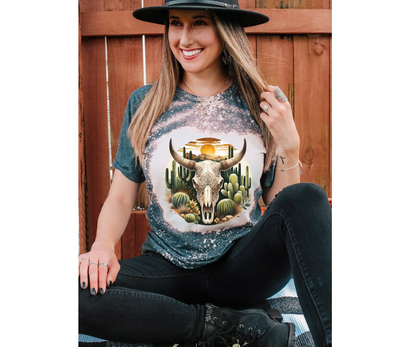 WESTERN BULL SKULL #18