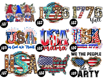DESIGN CHOICES 4TH OF JULY