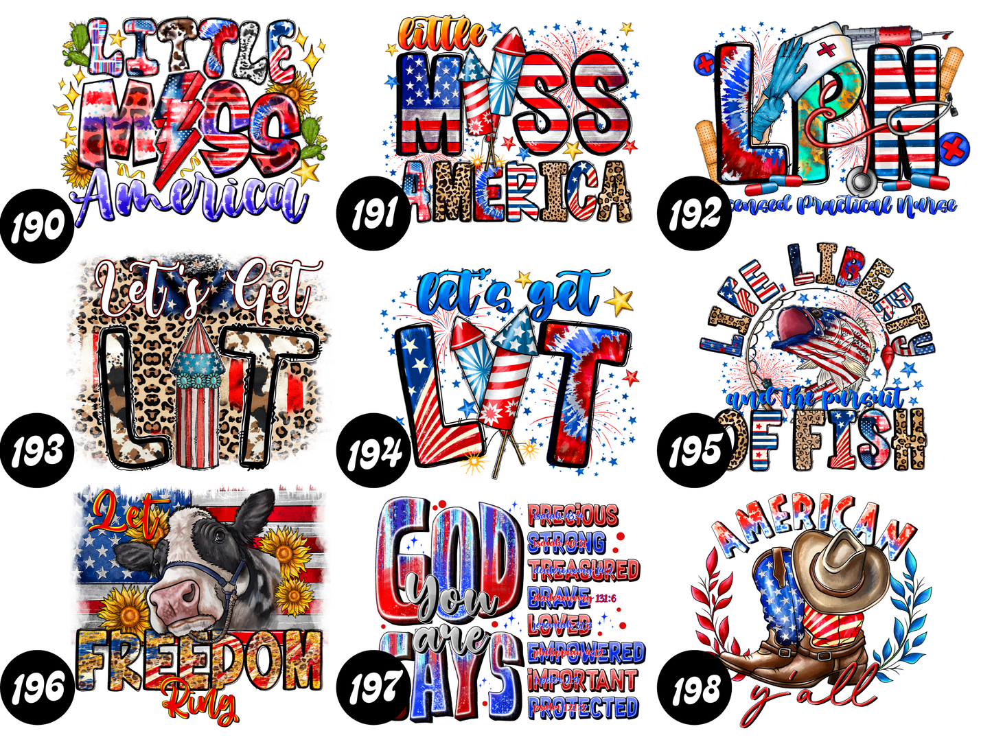 DESIGN CHOICES 4TH OF JULY