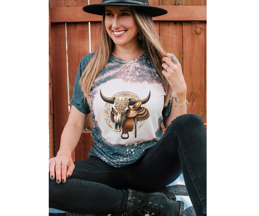 WESTERN BULL SKULL #22