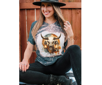 WESTERN BULL SKULL #23