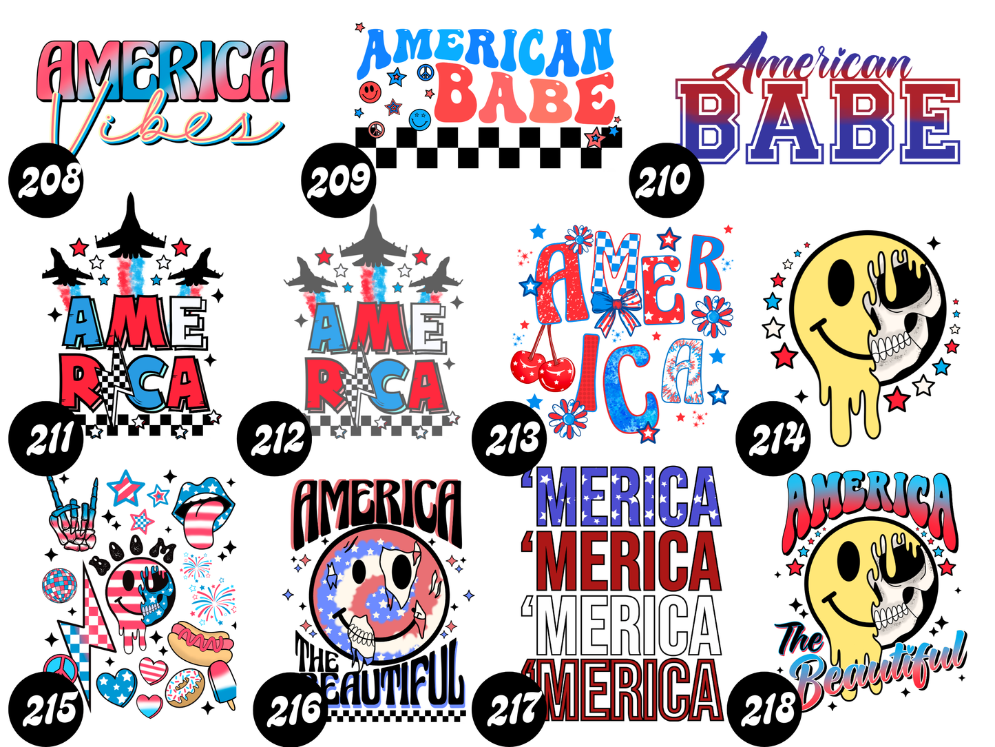 DESIGN CHOICES 4TH OF JULY