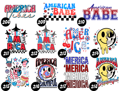 DESIGN CHOICES 4TH OF JULY