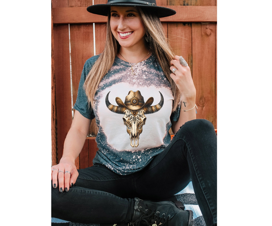 WESTERN BULL SKULL #2