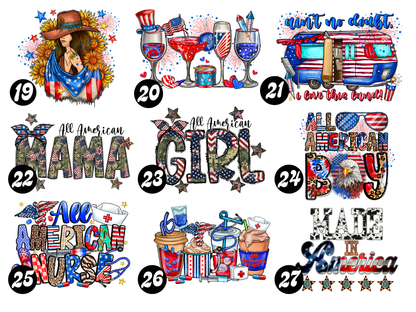 DESIGN CHOICES 4TH OF JULY