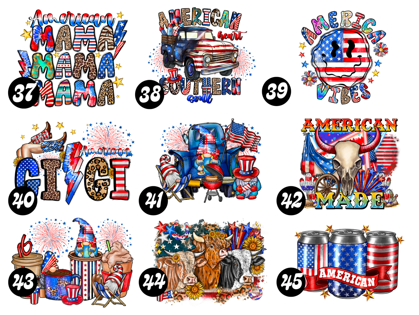 DESIGN CHOICES 4TH OF JULY