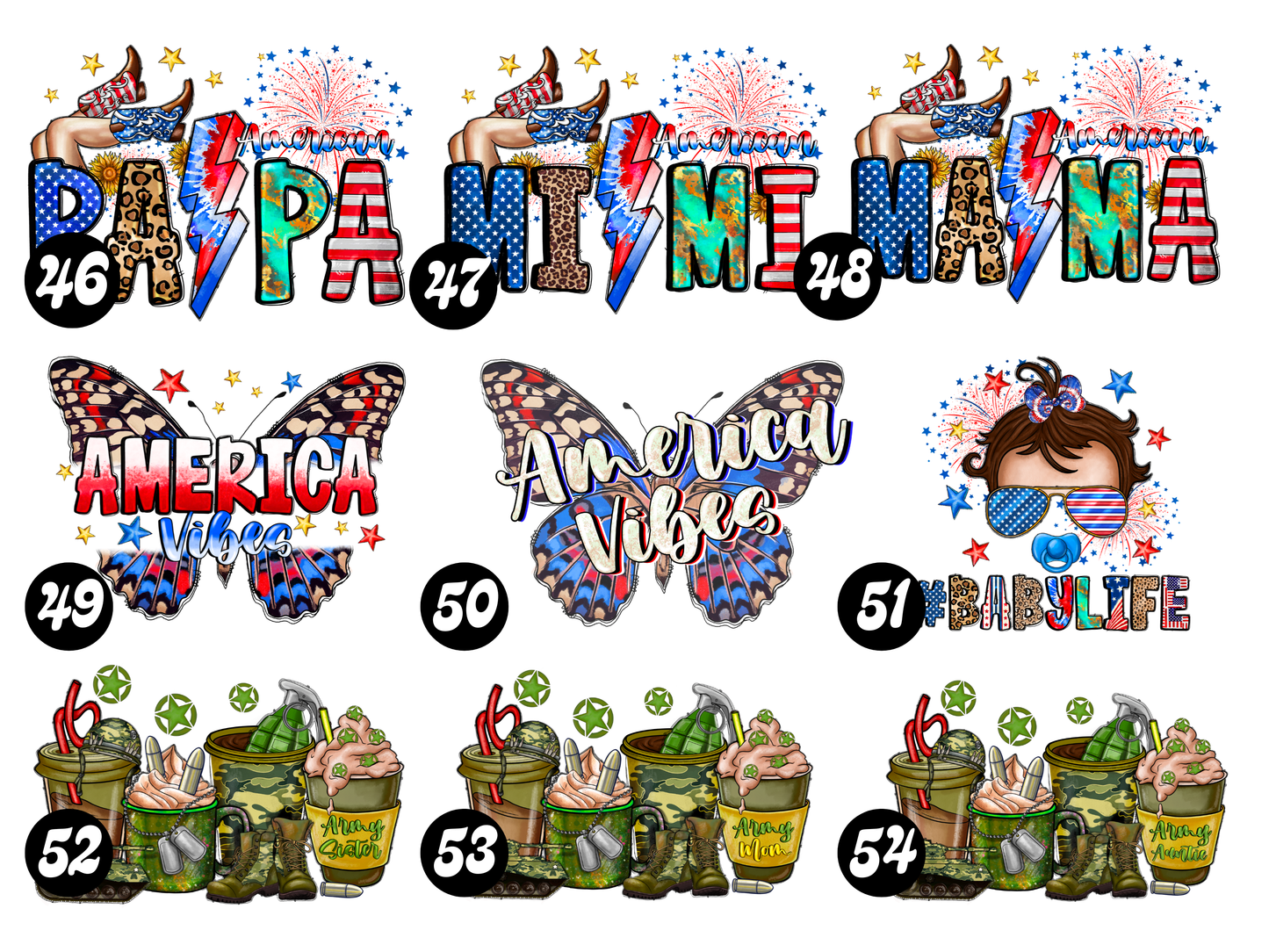 DESIGN CHOICES 4TH OF JULY