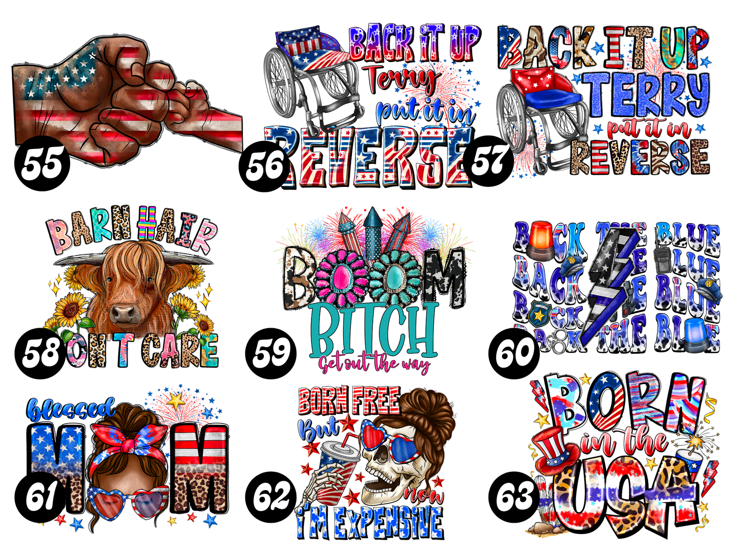 DESIGN CHOICES 4TH OF JULY