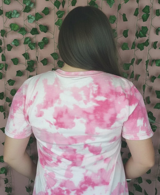 TRI COLORED MARBLED ACIDWASH TEES & SWEATERS