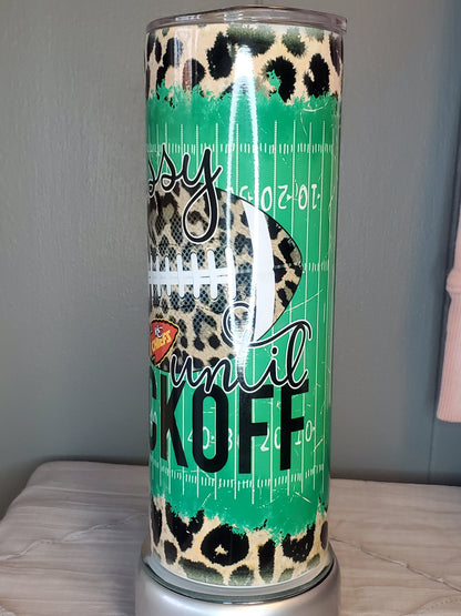 KC Chiefs Classy Until Kickoff Tumbler