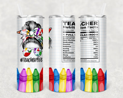 Rainbow Inspirational Teacher Tumbler | Teacher | Teaching | #Teacherlife | Teacher Quotes | Gift | Teacher Appreciation
